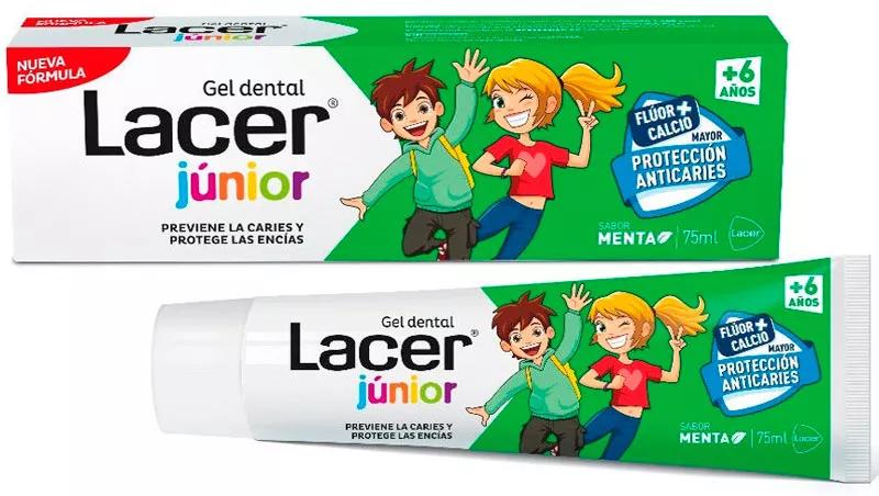 Lacer Dental Gel Junior Minzgeschmack 75 ml