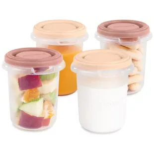 Miniland Set of 4 Hermetic Containers Valencia 250 ml