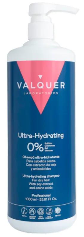 Valquer Laboratorios Ultra-hydraterende shampoo voor droog haar 1000 ml