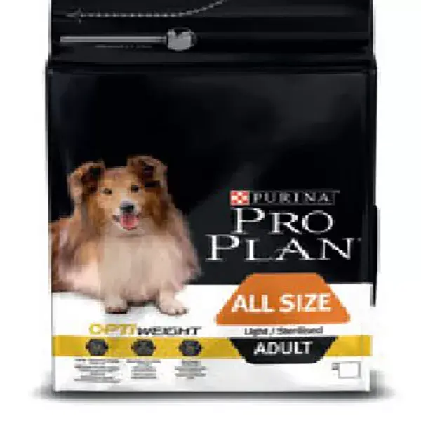 Purina Proplan OptiWeight Chien Adulte All Size Light/Sterilise Poulet Croquettes 7kg