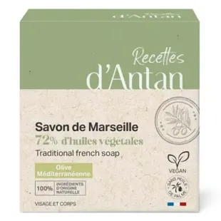 Ricette di una volta Sapone di Marsiglia all'oliva mediterranea - panetto da 200 g