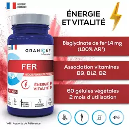 Granions Fer 60 gélules