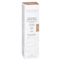 Avène Couvrance Fond de Teint Correcteur Fluide Sable 3.0 30ml