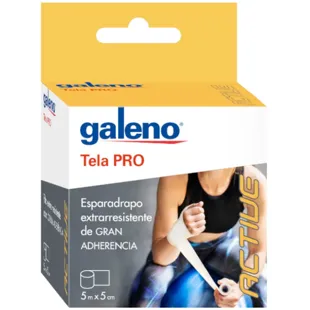 Galeno Tape PRO Stoff Weiß 5m x 5cm