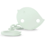 Suavinex Birdies Pacifier Clip with Green Bird +0m