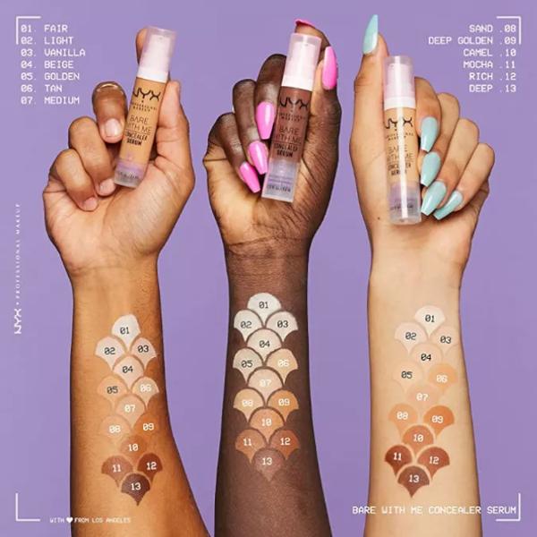 Nyx Bare With Me Concealer Serum 04 Beige