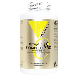 Vit'all+ Vitamine C Complexe 750 250 comprimés sécables