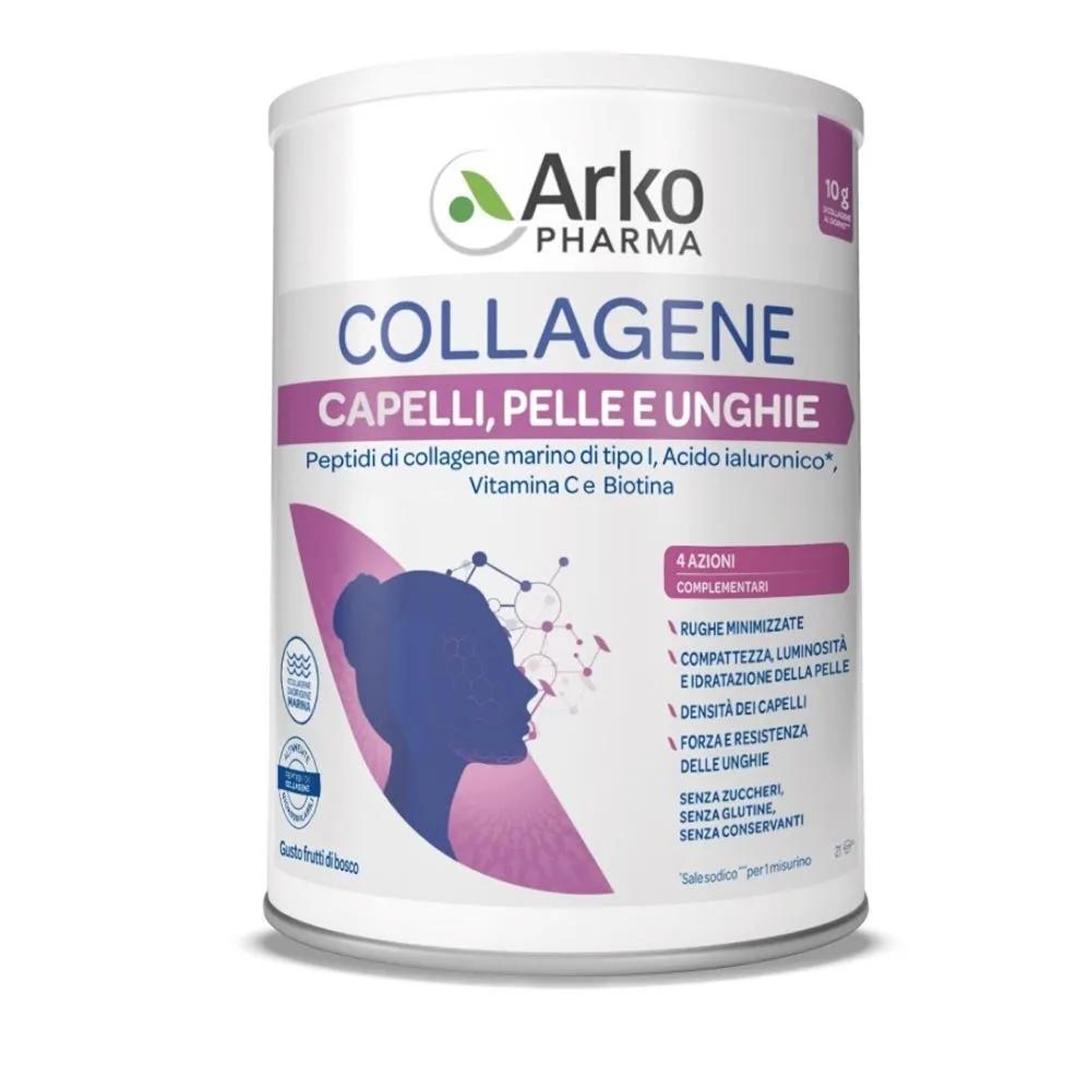 Arkopharma Collagene Integratore per Capelli Pelle e Unghie 260 gr