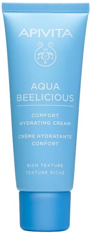 Apivita Aqua Beelicious Crema Hidratante Textura Rica 40 ml