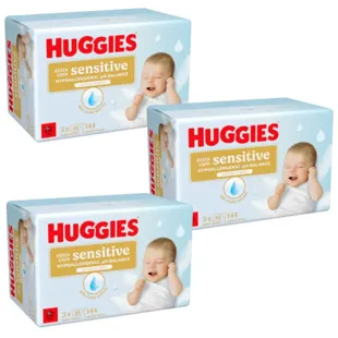Huggies Toalhitas Húmidas Extra Care Sensitive 9x48 Unidades
