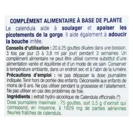 Ladrôme Extrait de Plante Fraîche Souci Officinal Bio 50ml