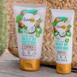 Lovea - Crème Mains - Huile De Coco Bio - Peaux Sèches 75ml