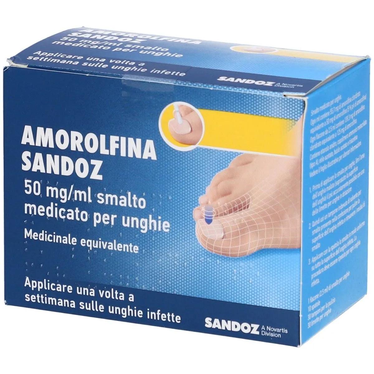 Amorolfina San Smalto Unghie Antimicotico 2,5 ml