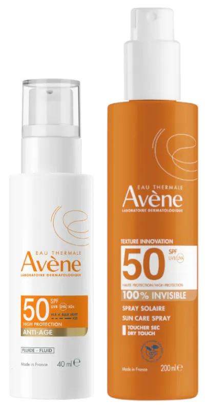 Avène Fluide Anti-Âge SPF 50 40 ml + Spray 200 ml