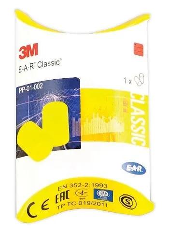 Farvisan EAR Classic Inserti Auricolari Monouso PVC Espanso 2 Pezzi