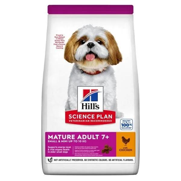 Hill's Science Plan Adult 7+ Anni Crocchette Pollo Per Cani Taglia Mini E Piccola Busta 300G