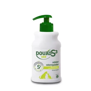 Douxo S3 Seb Champô Anti-Odor e Regulador de Sebo para Cães e Gatos 200 ml