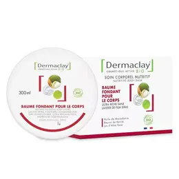 Dermaclay Baume Corps Fondant Bio 300ml