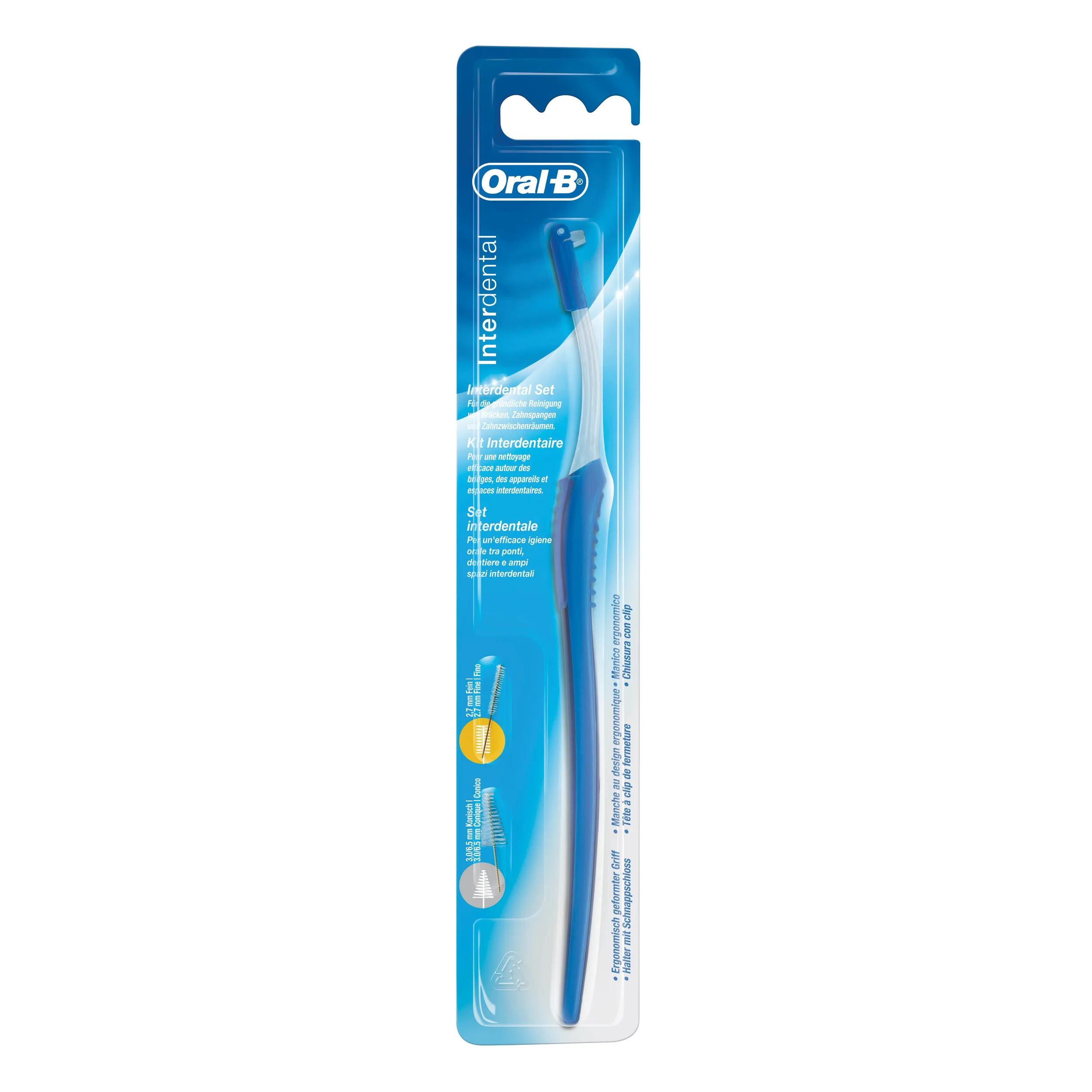 Oral B Kit Interdentale Manico + 2 Scovolini