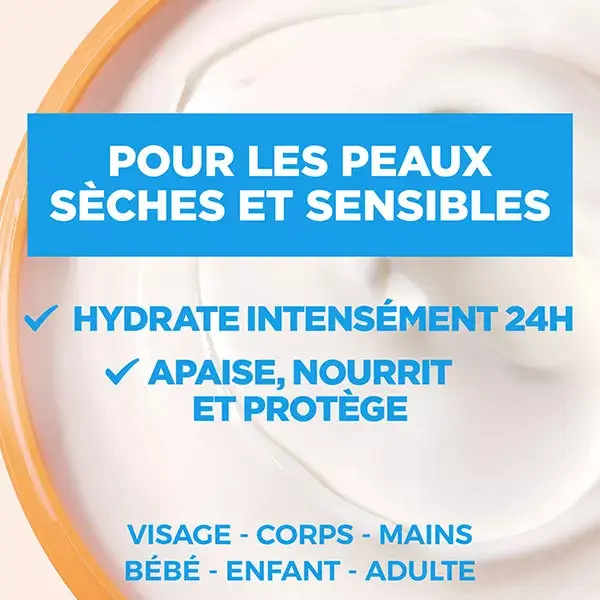 Mixa La Crème des Peaux Extra-Sèches et Sensibles - Crema Pieles Extrasecas y Sensibles 400ml