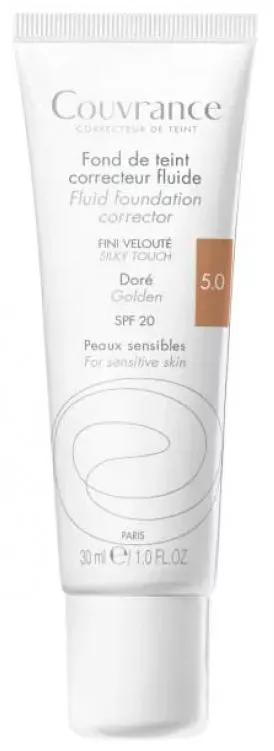 Avène Couvrance Maquillaje Fluido SPF20 Tono Dorado 30 ml