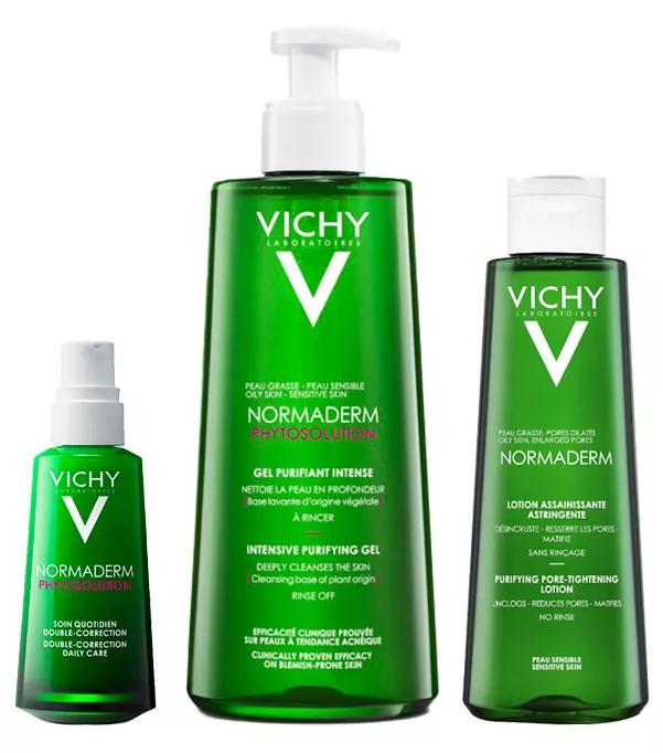 Vichy Normaderm Phytosolution Limpador + Tônico + Fluido