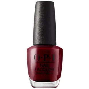 OPI Nail Lacquer ficou triste com o esmalte vermelho