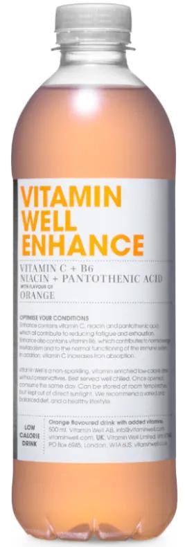 Vitamin Well Enhance Oranje 500 ml