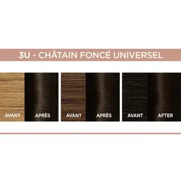 L'Oréal Paris Excellence Crème Universal Nudes Coloration N°3 Châtain Foncé