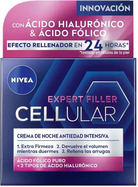 Nivea Hyaluron Cellular Filler Crema de Noche Antiedad 50 ml