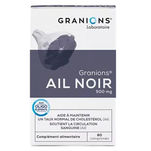 Granions Aglio Nero Integratore Alimentare Circolazione Sanguigna 60 compresse