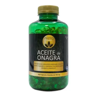 Phytofarma Aceite de Onagra 700 mg 450 Cápsulas Blandas