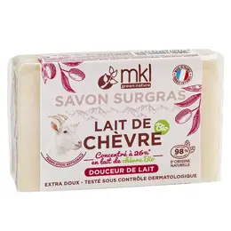 MKL Green Nature Lait de Chèvre Savon Surgras Douceur de Lait 100g