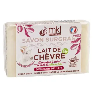 MKL Green Nature Lait de Chèvre Sapone Ultra Ricco Dolcezza di Latte 100g