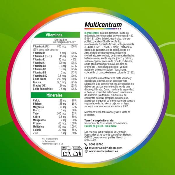 Multicentrum Adulti 90 Compresse