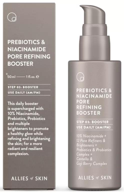 Alliés de la Peau Prébiotiques &amp; Niacinamide Booster d&#39;Affinement des Pores 50 ml