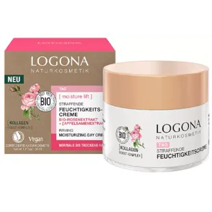 Logona Crème de Jour Hydratante BIO Roses et Pépins de Pomme 50 ml