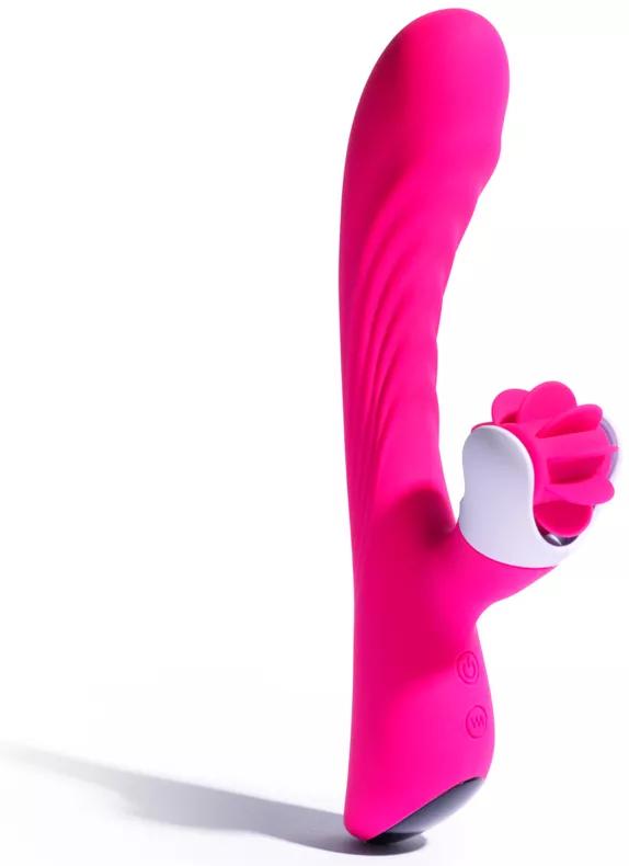 Platanomelón Vibrador Conejito Lyo Fucsia 1 ud