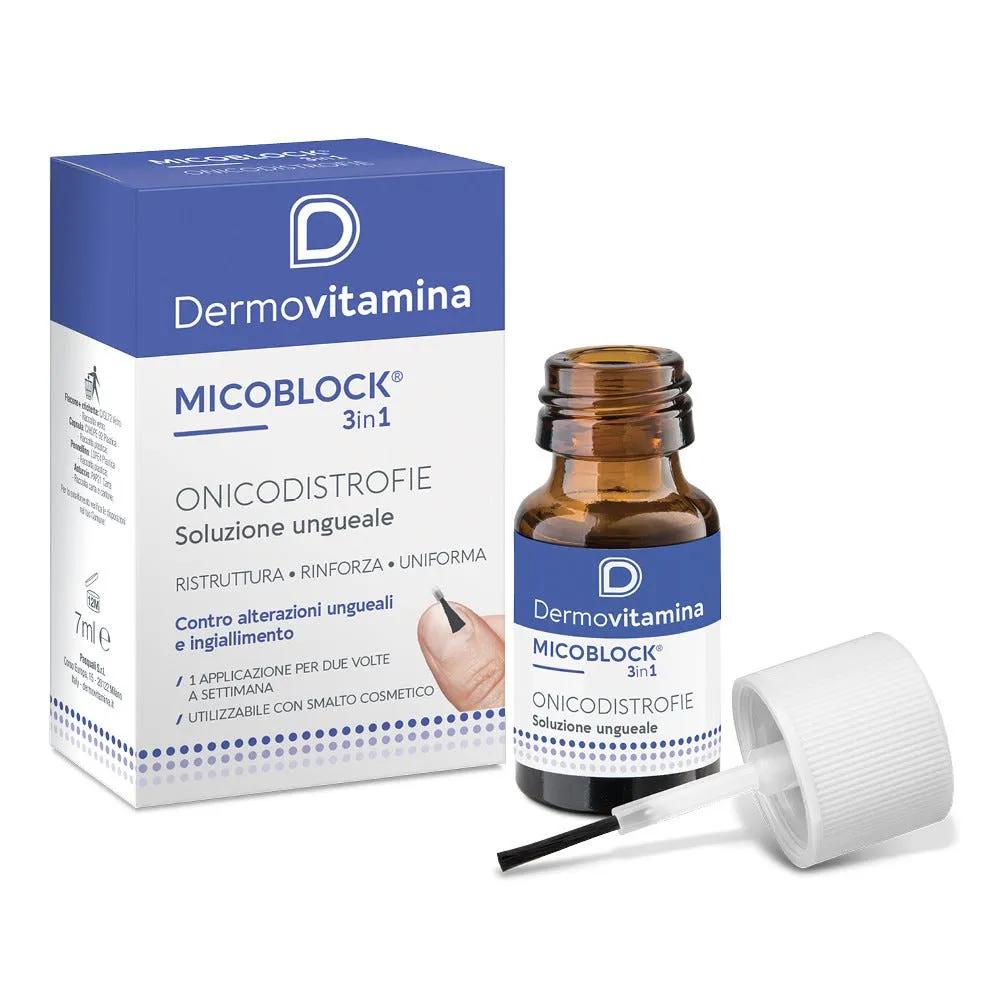 Dermovitamina MicoBlock 3in1 Onicodistrofie Soluzione Ungueale 7 ml