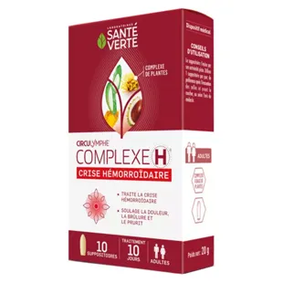 Santé Verte Circulymphe Complesso H 10 supposte