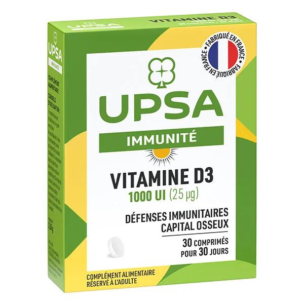 UPSA Vitamine D3 1000UI 30 comprimés
