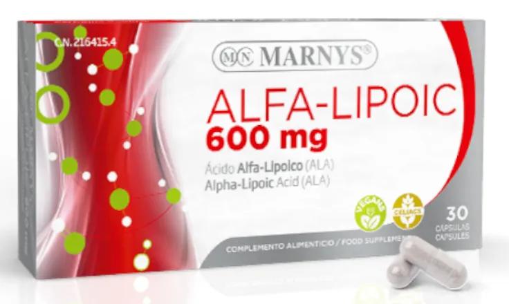 Marnys ALFA-LIPOIC 600 mg 30 Capsules