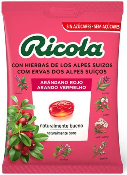 Ricola Caramelos Arándano Rojo 70 gr