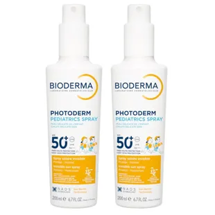 Bioderma Photoderm Pediatrics Spray SPF50+ 2x200 ml