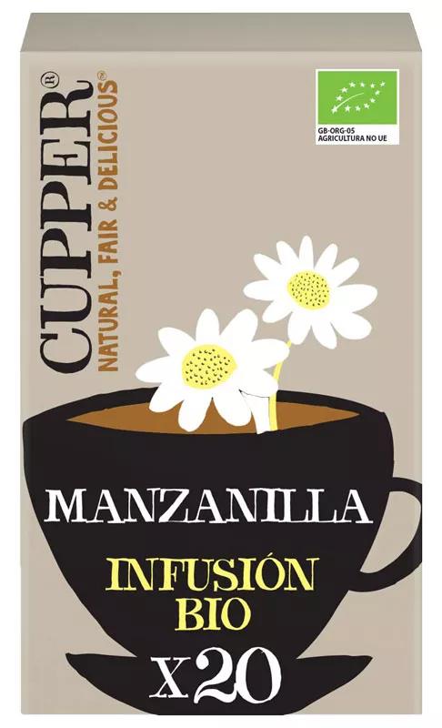 Cupper Infusión de Manzanilla BIO 20 Bolsitas