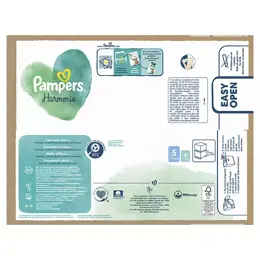 Pampers Harmonie Maxi Pack T5 (11-16 Kg) Avec Emballage Papier Recyclable