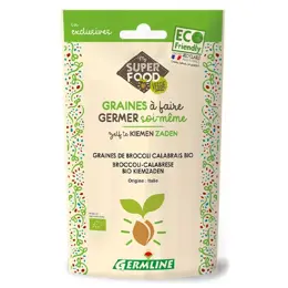 Germline Graines à Germer Brocoli Calabrais Bio 100g