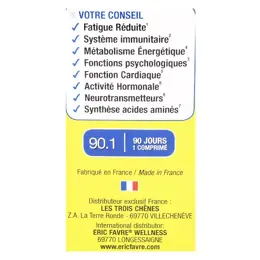 Eric Favre Tonus & Immunité Vitamine B Max Métabolisme Énergétique 90 comprimés