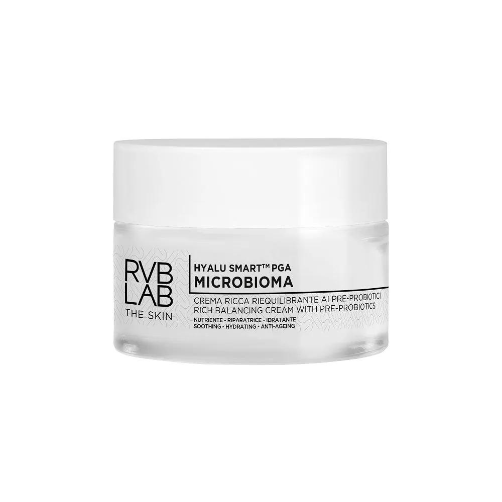 RVBLAB Microbioma Crema Ricca Riequilibrante ai Prebiotici 50 ml