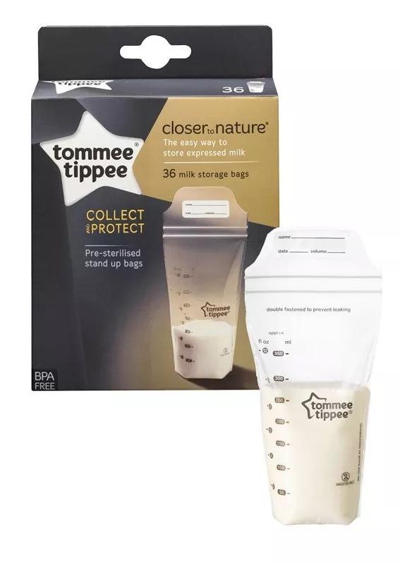 Tassen voor moedermelk Tommee Tippee 36Uds